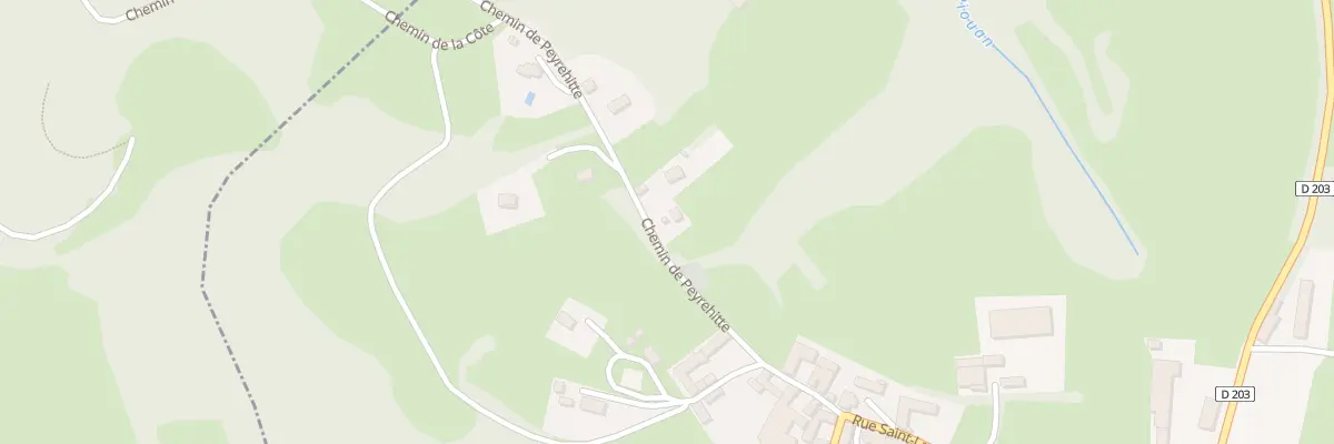 Plan du 2 Che de Peyrehitte à Layrisse