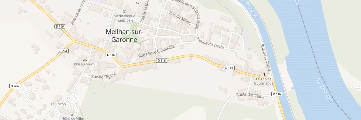 Plan du 24 Rue Edouard Giresse à Meilhan-sur-Garonne