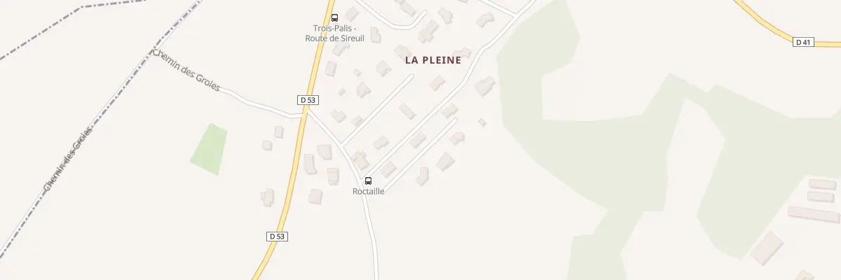 Plan du 5337 La Pleine à Trois-Palis