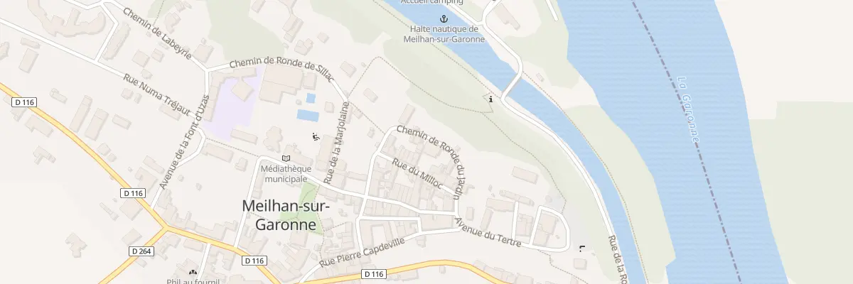 Plan du 8 Che de Ronde du Jardin à Meilhan-sur-Garonne