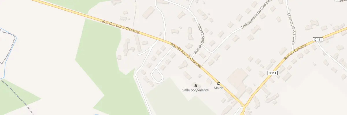 Plan du 1 Lot des Poiriers à Saint-Victeur