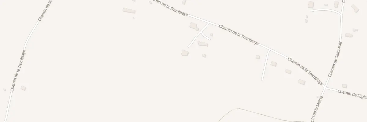 Plan du 994 Che de la Tremblaye à Notre-Dame-de-Livaye
