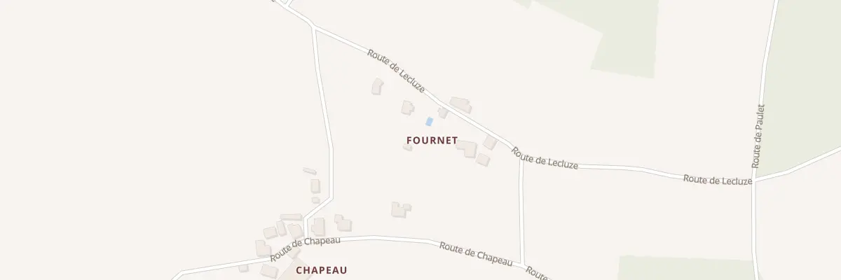 Plan du 154 Fournet à Parcoul-Chenaud