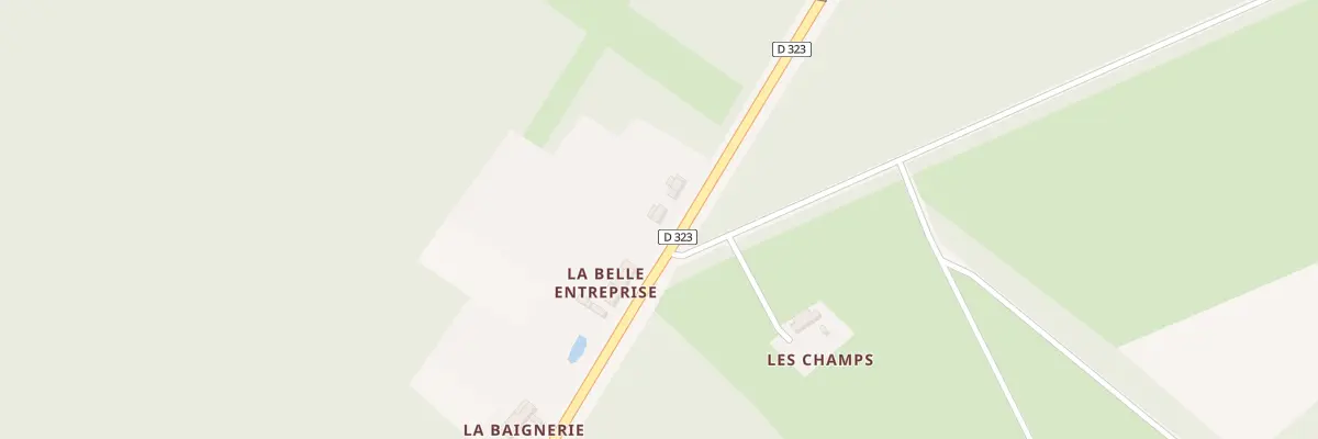 Plan du 5143 La Belle Entreprise à La Fontaine-Saint-Martin