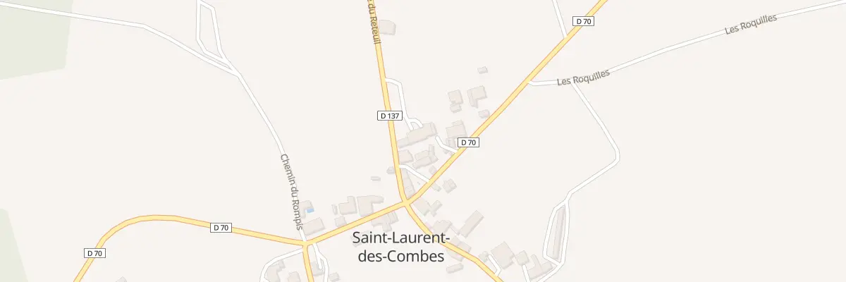 Plan du 5 Rue des Orchidées à Saint-Laurent-des-Combes