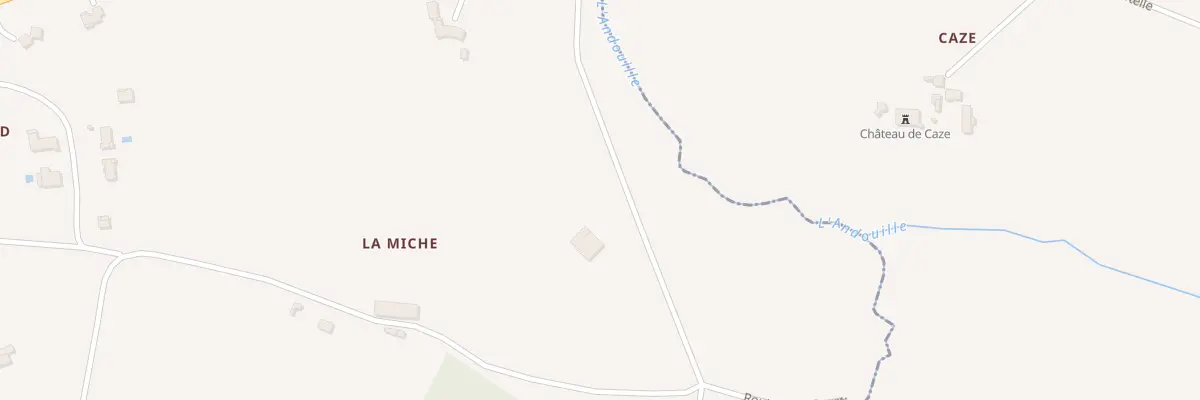 Plan du 1 La Miche à Roquebrune