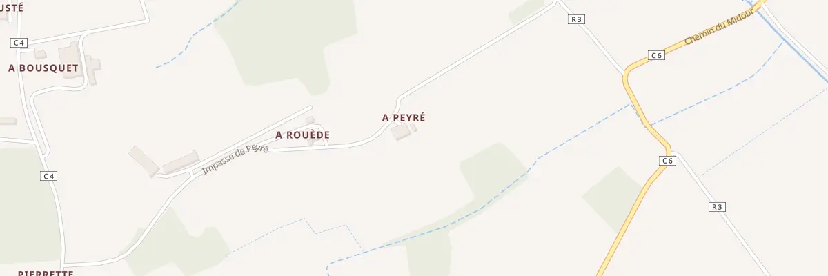 Plan du 470 Imp de Peyre à Pouydraguin