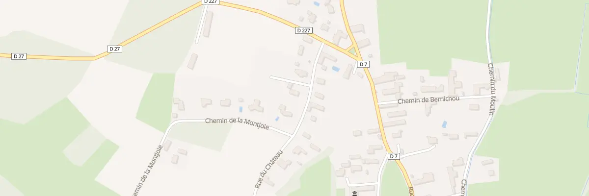 Plan du 29 Rue du Château à Siarrouy