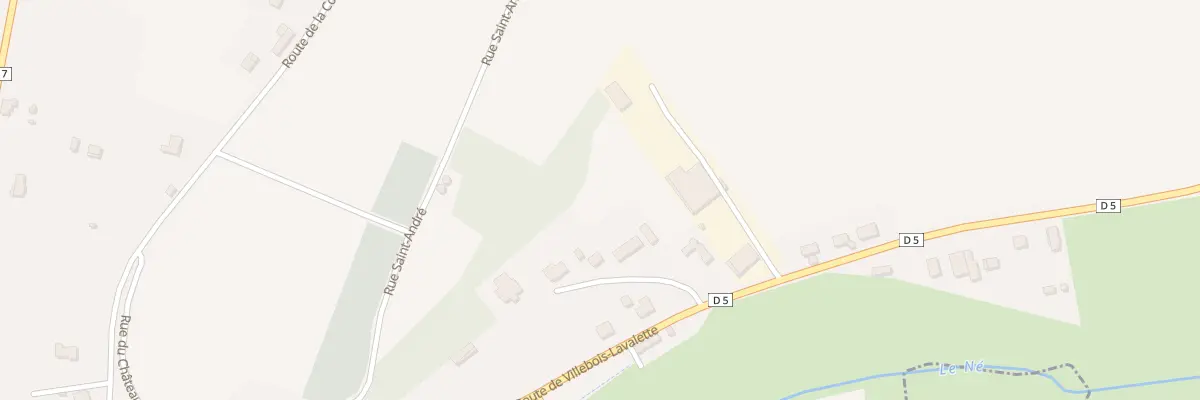 Plan du 4 All du Parc St Andre à Coteaux-du-Blanzacais