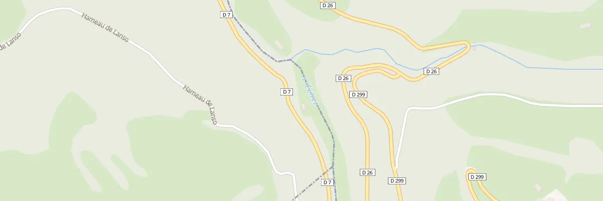 Plan du 5100 Coumelade à Arrodets-ez-Angles