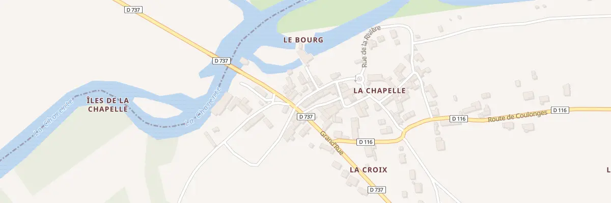 Plan du 2 Rue du Moulin à La Chapelle