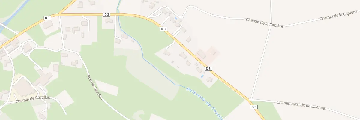 Plan du 20 Rte de Visker à Bénac