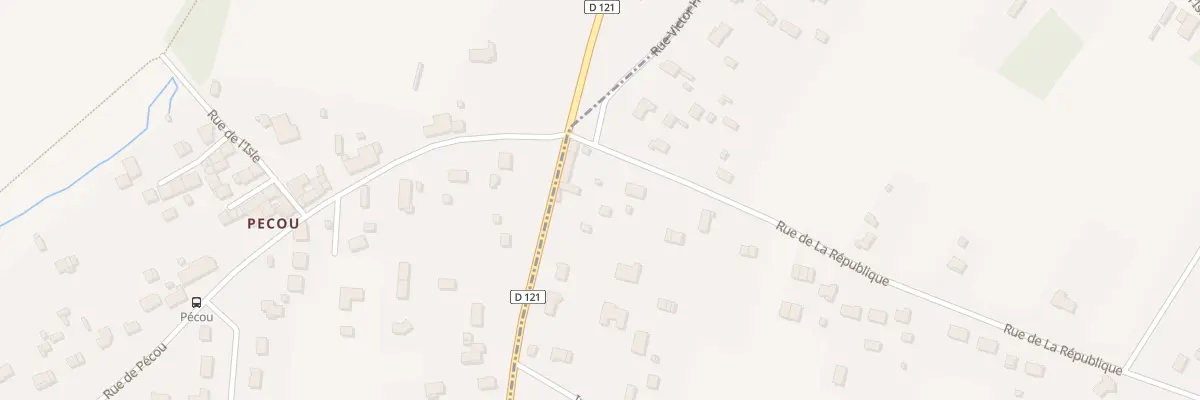 Plan du 93 Rue de la République à Moulin-Neuf