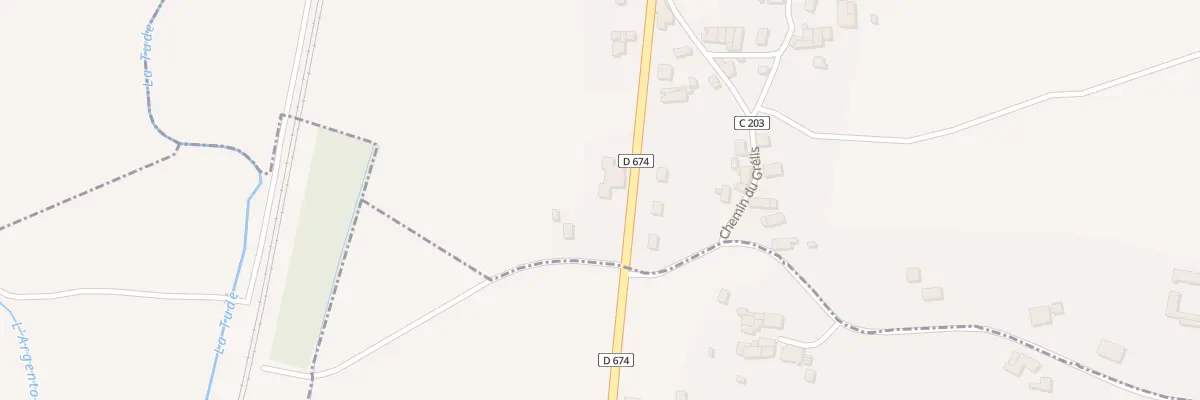 Plan du 5058 Les Pradeaux à Saint-Avit