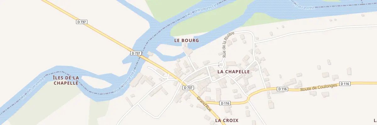 Plan du 5137 Le Bourg à La Chapelle