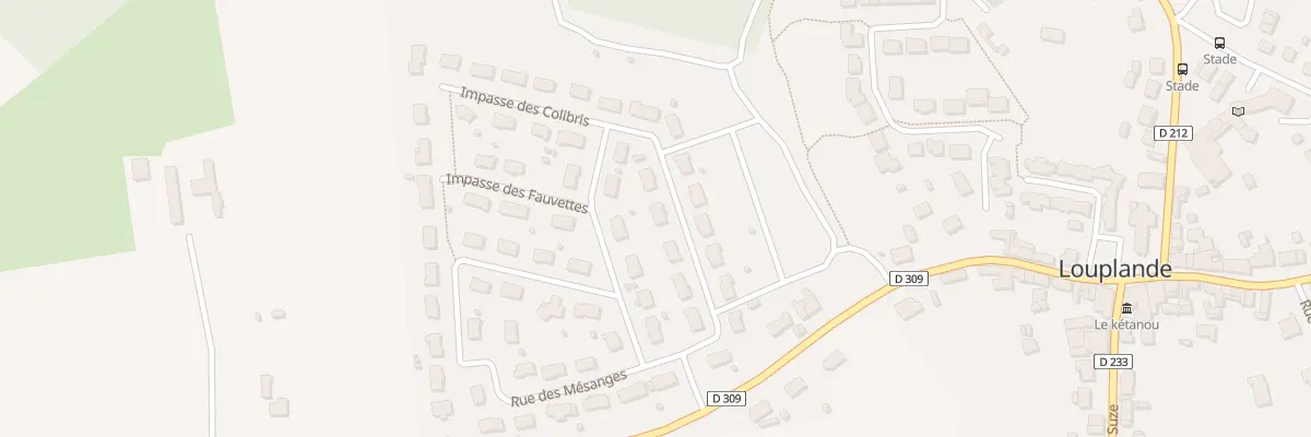Plan du 7 Rue de L Arche à Louplande