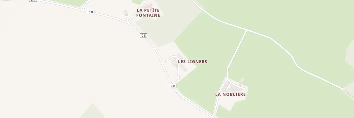 Plan du 5102 Les Ligners à Cures