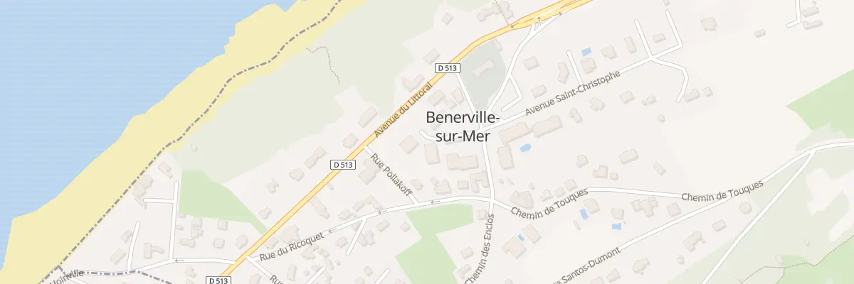Plan du 4 Rue Émile Liétout à Benerville-sur-Mer