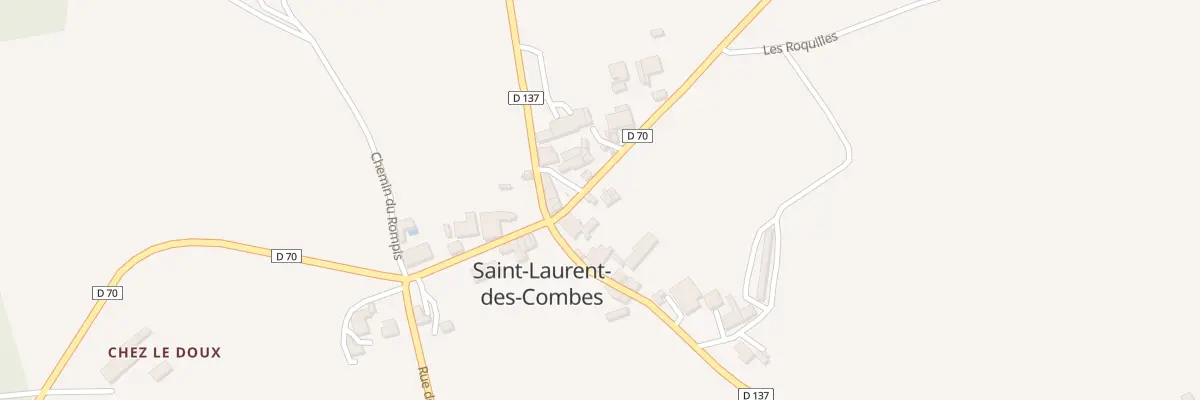 Plan du 2 Rue des Orchidées à Saint-Laurent-des-Combes