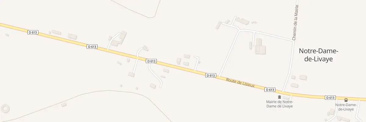 Plan du 822 Rte de Lisieux à Notre-Dame-de-Livaye
