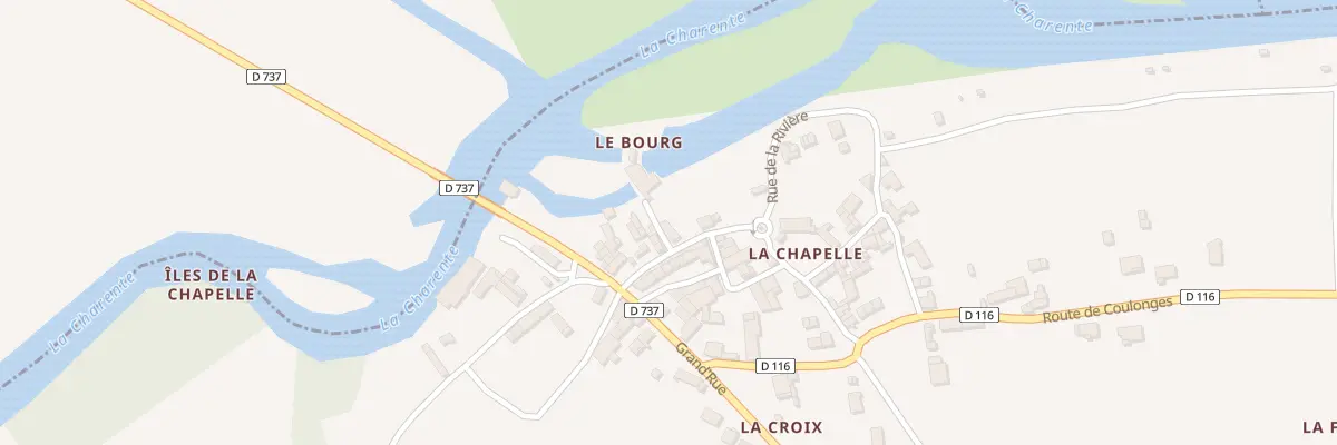 Plan du 5093 Le Bourg à La Chapelle