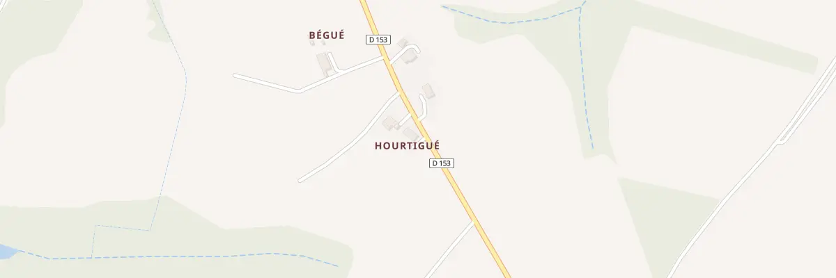 Plan du 5032 Hourtigue à Cravencères