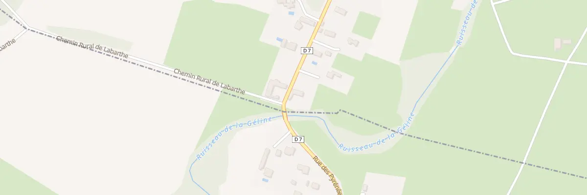 Plan du 5017 Ste Eulalie à Talazac