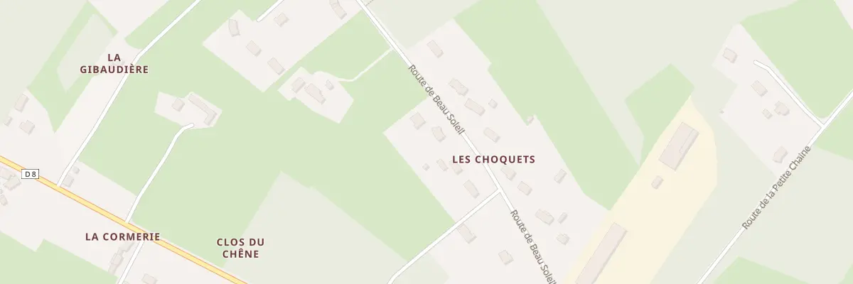 Plan de Rte de Beau Soleil à La Fontaine-Saint-Martin