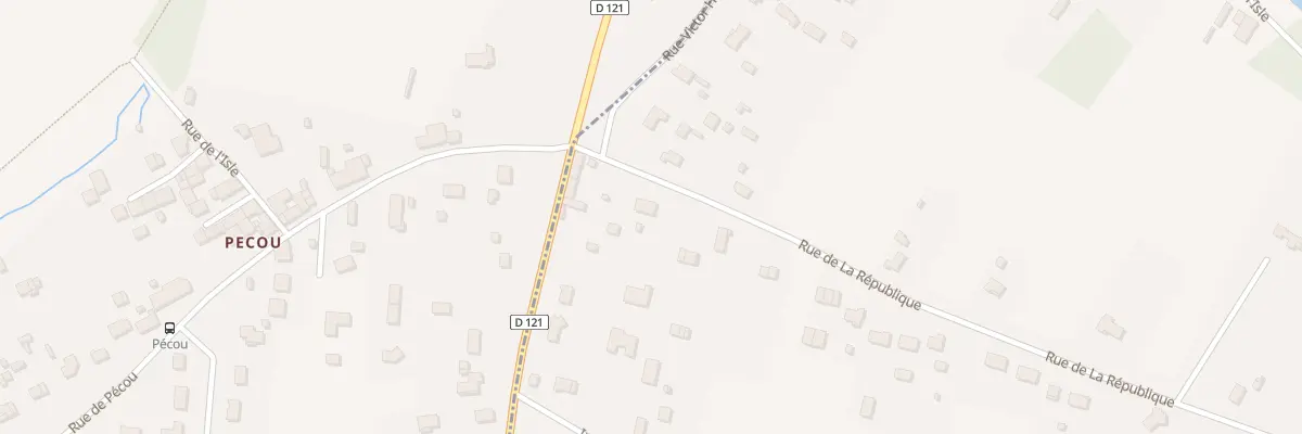 Plan du 91 Rue de la République à Moulin-Neuf
