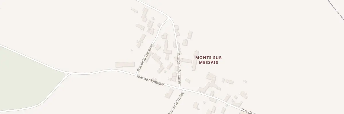 Plan du 3 Rue de la Fontaine à Moncontour