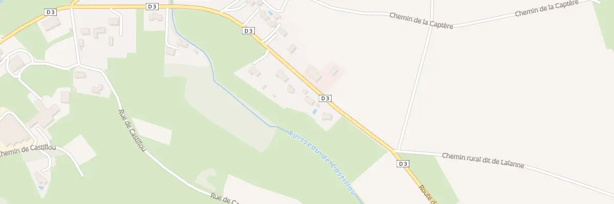 Plan du 24 Rte de Visker à Bénac