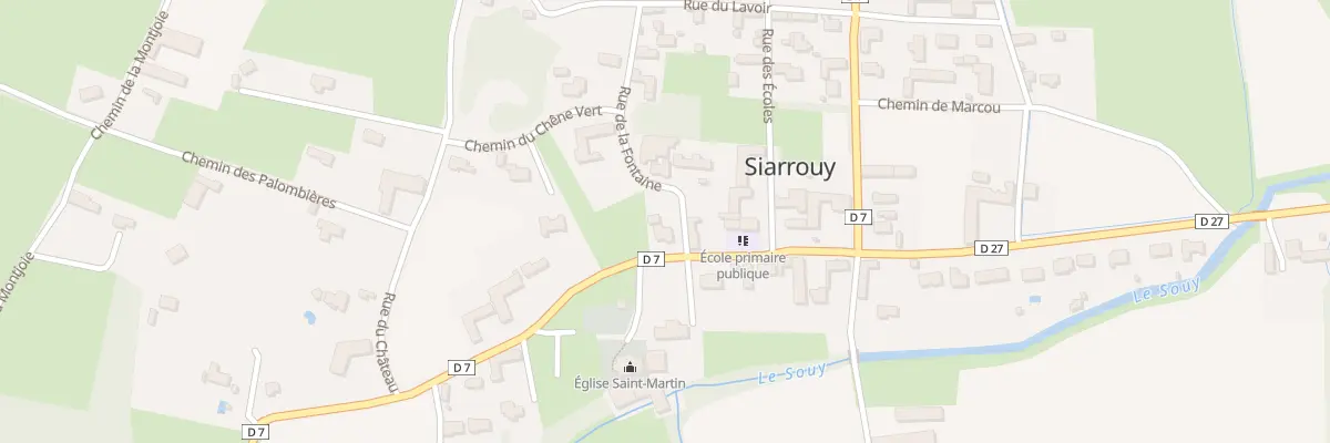 Plan du 4 Rue de la Seigneurie à Siarrouy