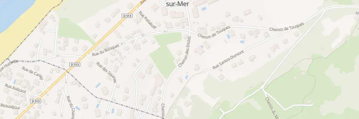 Plan du 5 Chem des Enclos à Benerville-sur-Mer