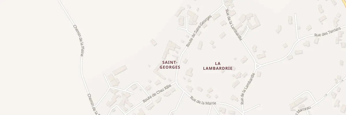 Plan du 11 Rte de Saint Georges à Claix