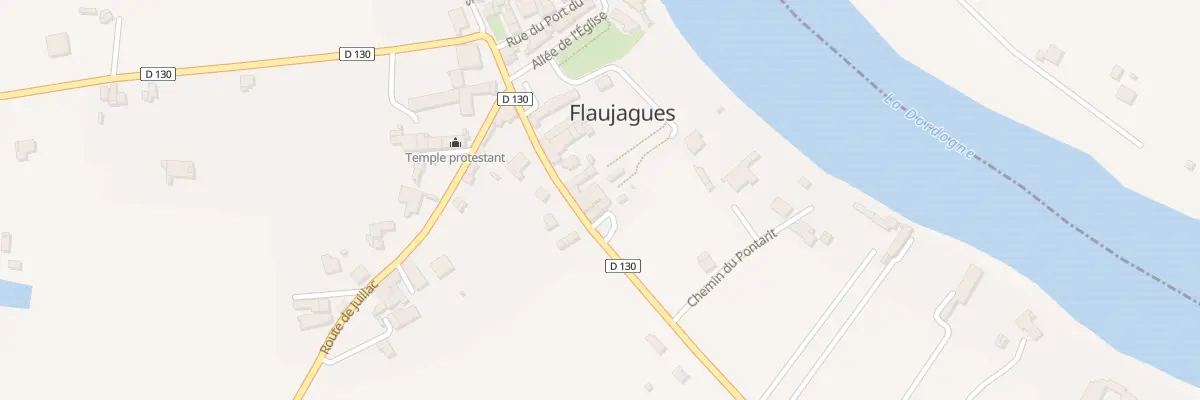 Plan du 173 Rte de Pessac à Flaujagues