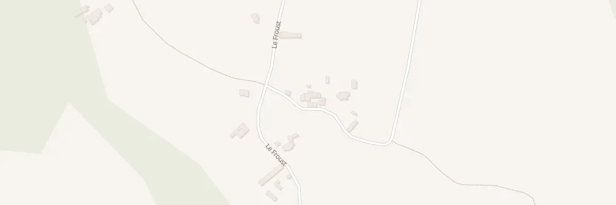 Plan du 23 Le Froust à Saint-Nicolas-des-Bois