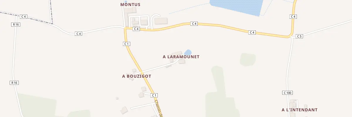 Plan du 5017 A Laramounet à Tieste-Uragnoux