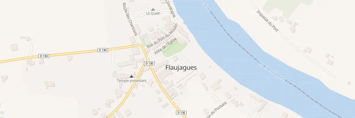 Plan du 71 Le Bourg-Sud à Flaujagues
