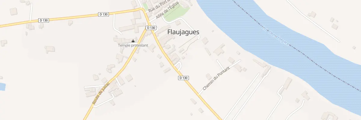 Plan du 61 Le Bourg-Sud à Flaujagues