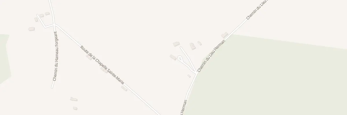 Plan du 740 Che du Lieu Herman à Mézidon Vallée d’Auge