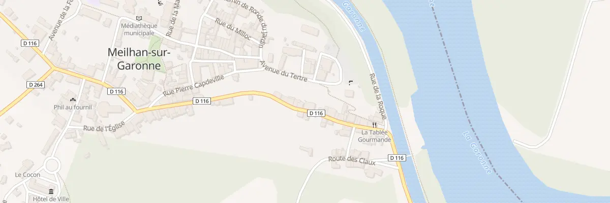 Plan du 17 Rue Edouard Giresse à Meilhan-sur-Garonne