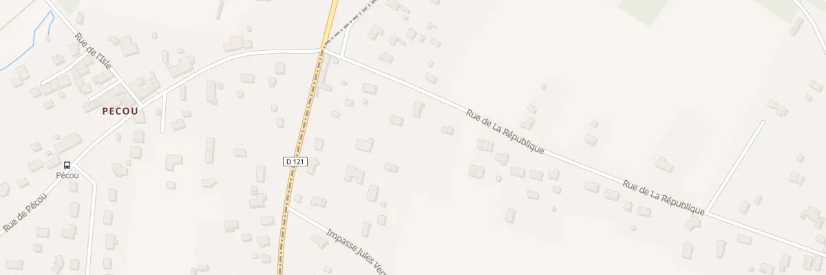 Plan du 87 Rue de la République à Moulin-Neuf