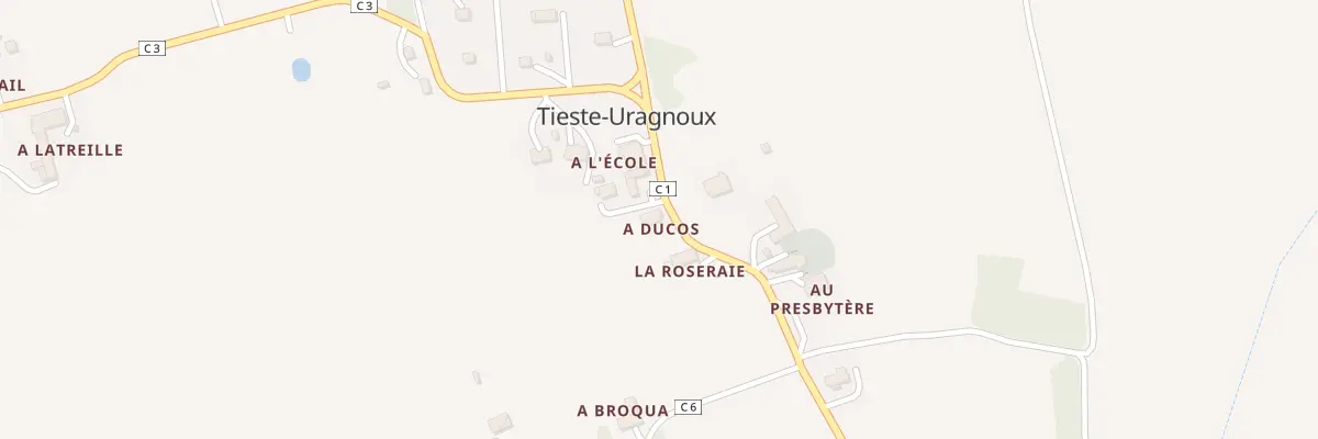 Plan du 5011A A Ducos à Tieste-Uragnoux