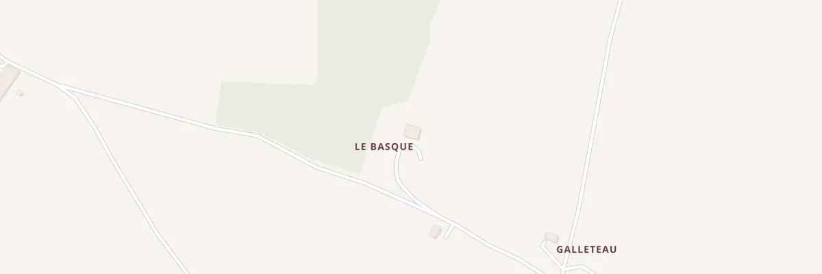 Plan du 1 Le Basque à Listrac-de-Durèze