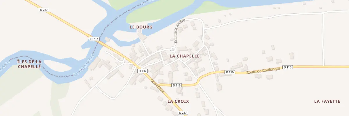 Plan du 13 Rue du Moulin à La Chapelle