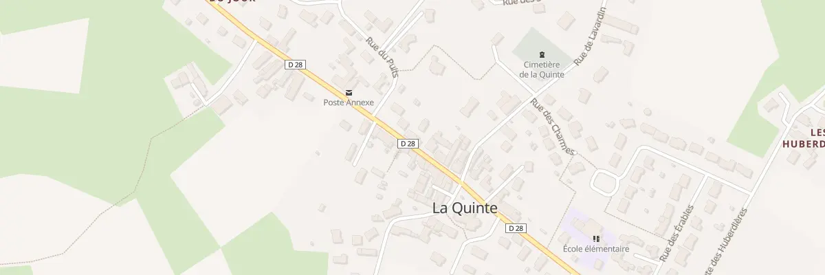 Plan du 22 Rue Principale à La Quinte