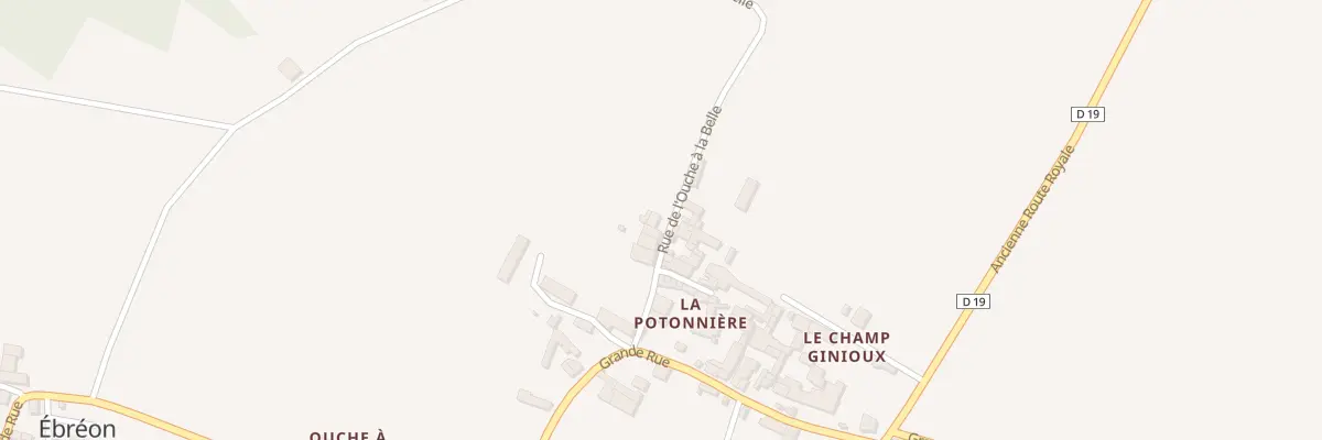 Plan du 5055 La Potonniere à Ébréon