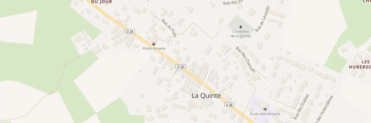 Plan du 20 Rue Principale à La Quinte