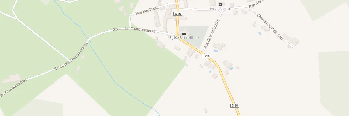 Plan du 42 Rte des Maines à Minzac