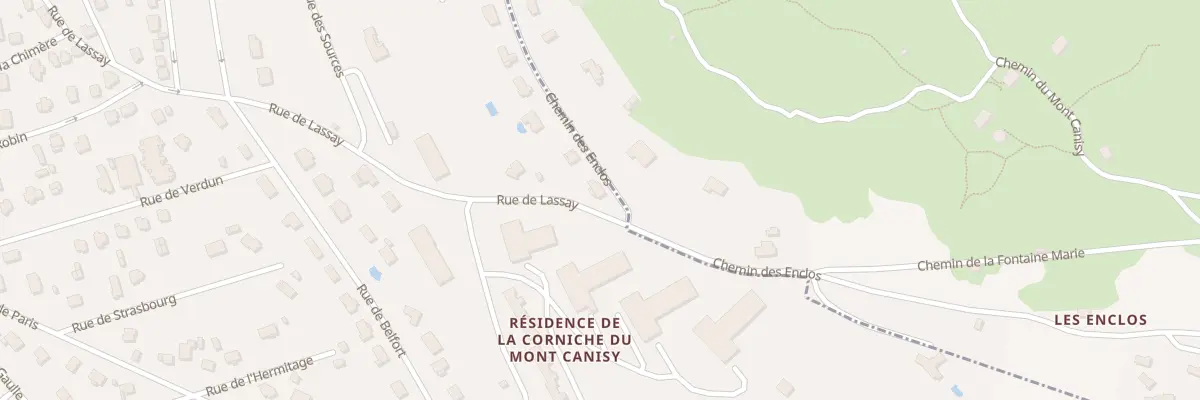 Plan du 45 Rue de Lassay à Blonville-sur-Mer